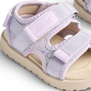 Сандалии Wheat "Mandy Purple Light Petunias", королевские петунии